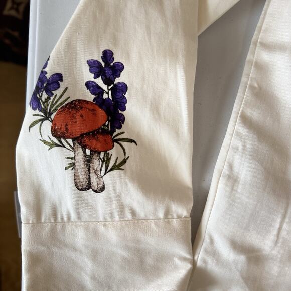 Harry Potter White Long Sleeve Button Front Shirt Girl 8 - Picture 5 of 7